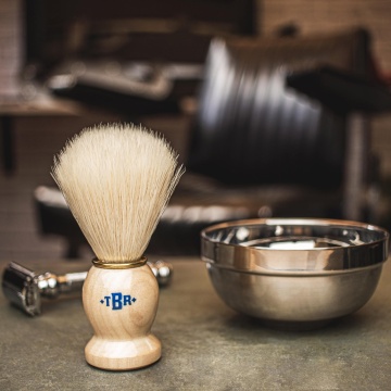 Pamatuf Bluebeards Revenge "Doubloon" Synthetic Shaving Brush - Img 3