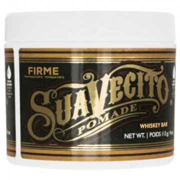 Pomada Suavecito Firme Hold Pomade Whiskey Bar 113g