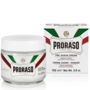 Proraso zöld tea és zabpehely borotválkozás előtti krém érzékeny bőrre 100ml