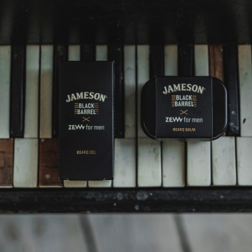 Balsam de barba Jameson Black Barrel x ZEW for men Beard Balm  whiskey sour 80ml