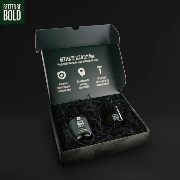 Set ingrijire chelie Better Be Bold Gift box for happy bald heads "Vin Diesel"