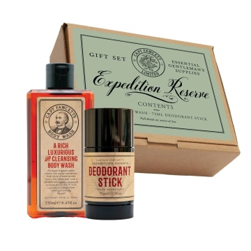 Captain Fawcett Expedition Essential Gentleman's Supplies testápoló szett