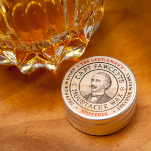 Ceară de mustață Captain Fawcett Stiffener Malt Whisky Moustache Wax 15ml