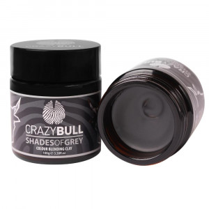 Ceara de par colorata Crazy Bull Shades of Grey Clay