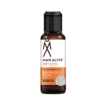 Man Alive Bourbon és Tölgyfa szakállolaj 50ml