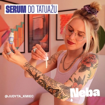Ser regenerator pentru tatuaje Neba Regenerating Serum for Fresh Tattoos 10ml