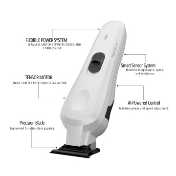 Masina de contur My Blades Tensor 1 AI Powered Trimmer - White Edition