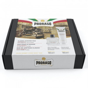 Set de barbierit Proraso Sensitive Duo Pack