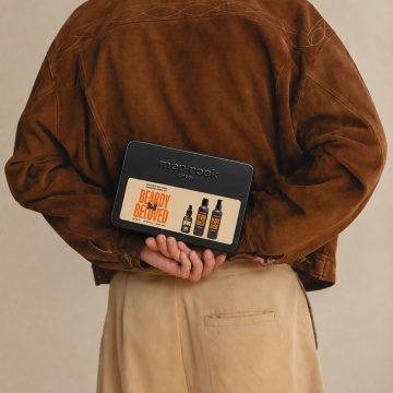 Set cadou ingrijire barba Men Rock Beardy Beloved Oak Moss