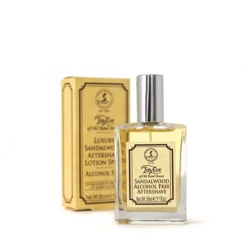 Taylor of Old Bond Street szantálfa alkoholmentes borotválkozás utáni testápoló érzékeny bőrre 30ml