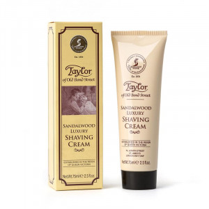 Taylor of Old Bond Street szantálfa borotvakrém tubusban 75ml