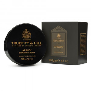 Truefitt & Hill Apsley borotvakrém tálkában 190g