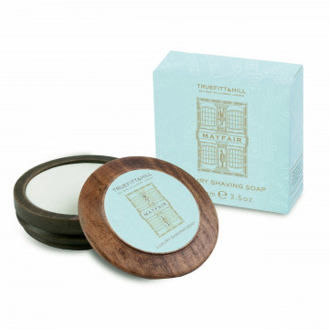 Truefitt & Hill Myfair Luxury Shaving Soap in Wooden Bowl 100g