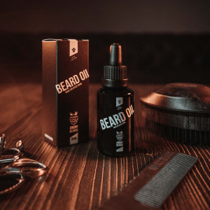Ulei de barbă Angry Beards Jack Saloon Beard Oil