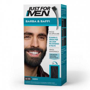 Vopsea de barba Just for Men - Negru M-55