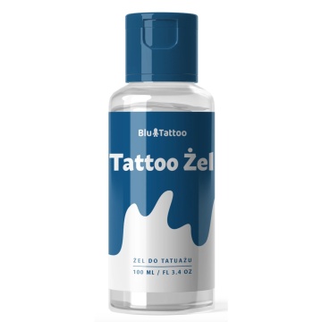 Gel delicat pentru tatuaje Neba Tattoo Cleansing Gel - Blu Tattoo 100ml