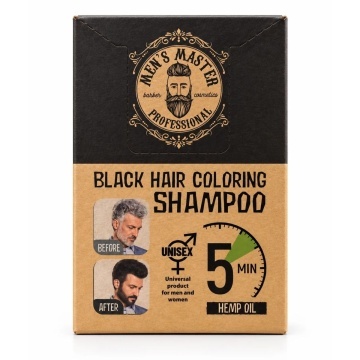 Men's Master Professional 10 x 25ml - Szakáll- és hajfesték Fekete