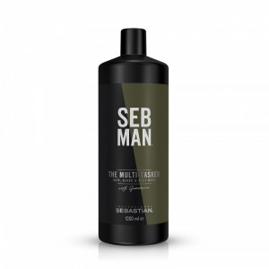Sampon pentru par, barba si corp Seb Man The MULTITASKER 3 in 1 1000ml