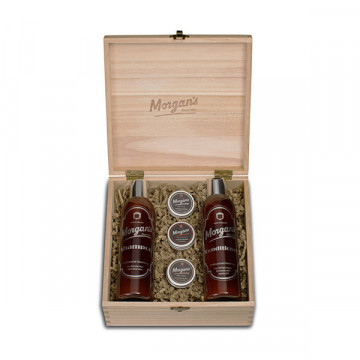 Set ingrijire corp Morgan's Wooden Brazilian Orange Box