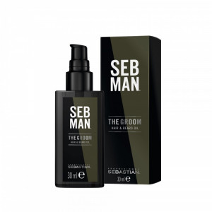 Ulei pentru par si barba Seb Man The GROOM 30ml