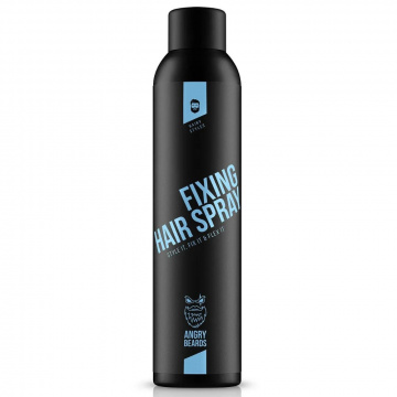 Fixativ par si barba Angry Beards Fixing Spray Hairy Styles 300ml