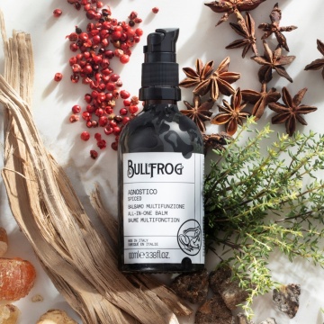 Balsam de barba Bullfrog Agnostico Spiced All-in-One Balm - Limited Edition 100ml