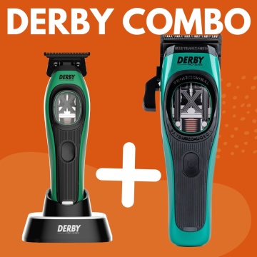 Combo Clipper + Trimmer Derby Pro Series