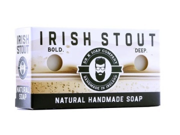 Dr. K. Irish Stout & Charcoal Soap XL testszappan 225g