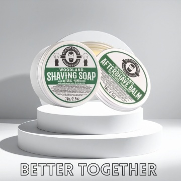 Dr. K Soap Company Woodland Shave Soap with After Shave Balm