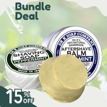 Dr. K Soap -  Mint Combo Shaving 100% natural ingredients