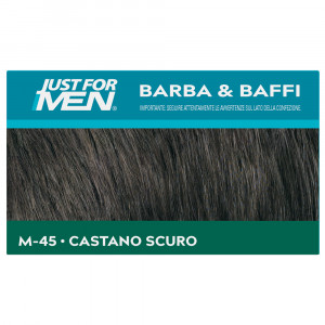 Vopsea de barba Just for Men - Saten inchis M-45