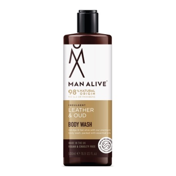 Man Alive bőr és oud tusfürdő 500ml