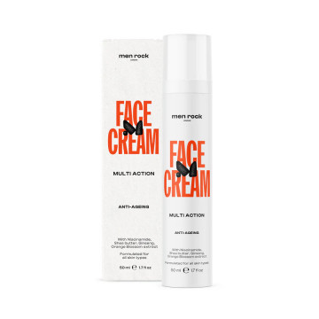 Crema pentru fata Men Rock Face Cream Multi-Action Anti Ageing 50ml