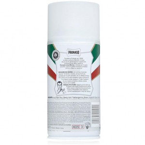 Spuma de barbierit Proraso Green Tea & Oatmeal Sensitive Shaving Foam 300ml