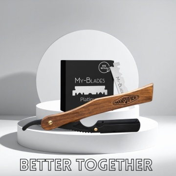 Combo Brici Manplifier Tali Wood cu lame My Blades Platinum