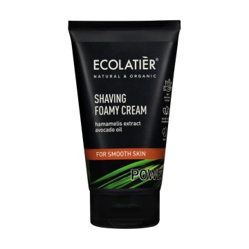 Ecolatier Power Smooth Skin habzó borotvakrém sima bőrért 150ml