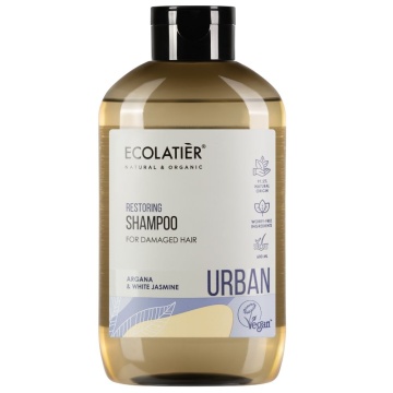 Ecolatier Urban Restoring helyreállító sampon károsult hajra 600ml