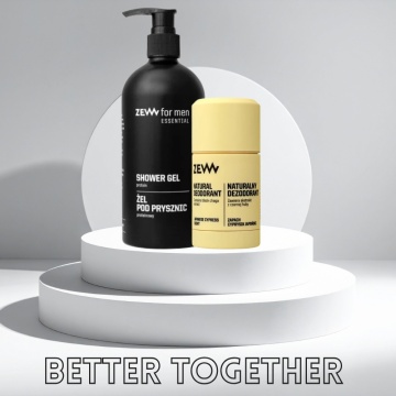 Gel de dus cu deodorant natural Zew for men Japanese Cypress