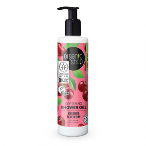 Gel de duș Organic Shop Cherry & Blueberry 280ml