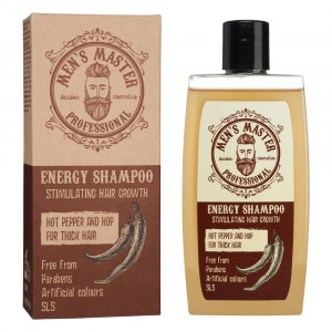 Men's Master Professional Energy Shampoo Hot Pepper and Hophaj sampon 260ml