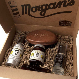 Set cadou ingrijire barba Morgan's Gentleman’s Beard Grooming Gift Set