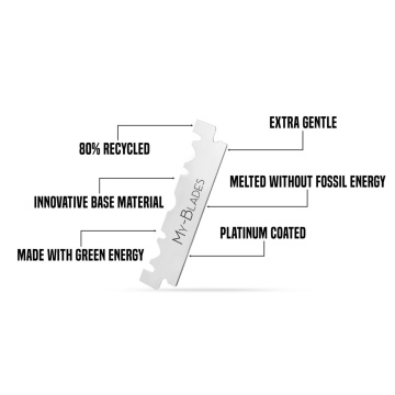 Lame de ras My Blades Platinum Single Edge Razor Blades 100 buc