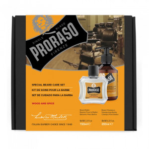 Set ingrijire barba Proraso Wood & Spice Duo Pack