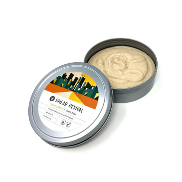 Shear Revival Scott Street Shave Soap Orange & Oakmoss 113gr - Img 2