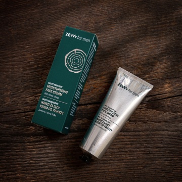 Crema hidratanta de fata ZEW for men with black chaga and ceramides 80ml