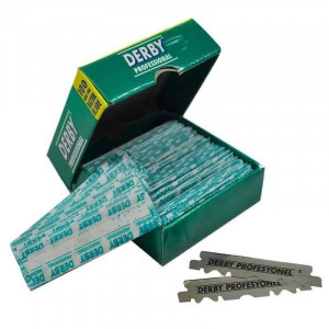 Lame de ras Derby Professional 100 buc