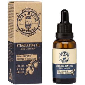 Men's Master Professional Stimulating Beard Oil Olaj, amely segít a szakáll növekedésében 30ml