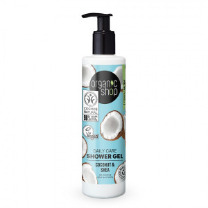 Organic Shop Kókusz és Shea tusfürdő 280ml