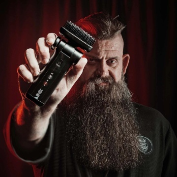 Placa de indreptat barba si parul fara fir Angry Beards Wireless