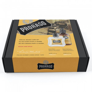 Set ingrijire barba Proraso Wood & Spice Duo Pack